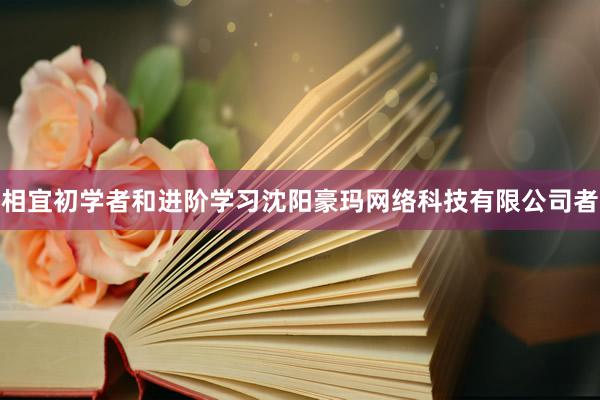 相宜初学者和进阶学习沈阳豪玛网络科技有限公司者